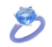 Anello Moviestone Donna in Argento Quarzo DIVA06-14 - DIVA06-14